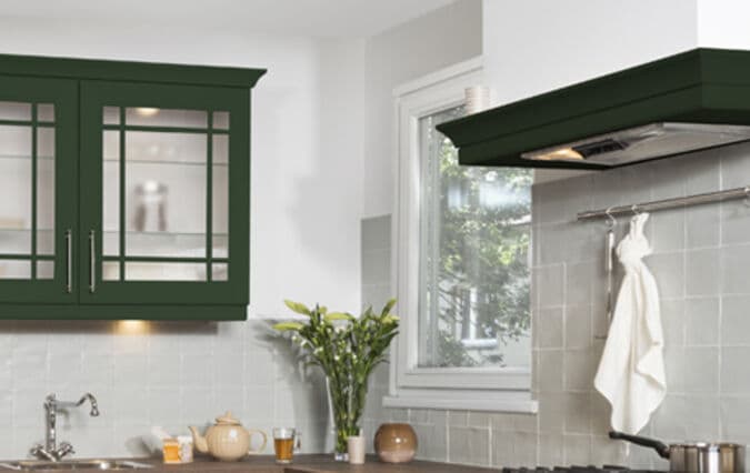 Mintgroene keukenaccessoires